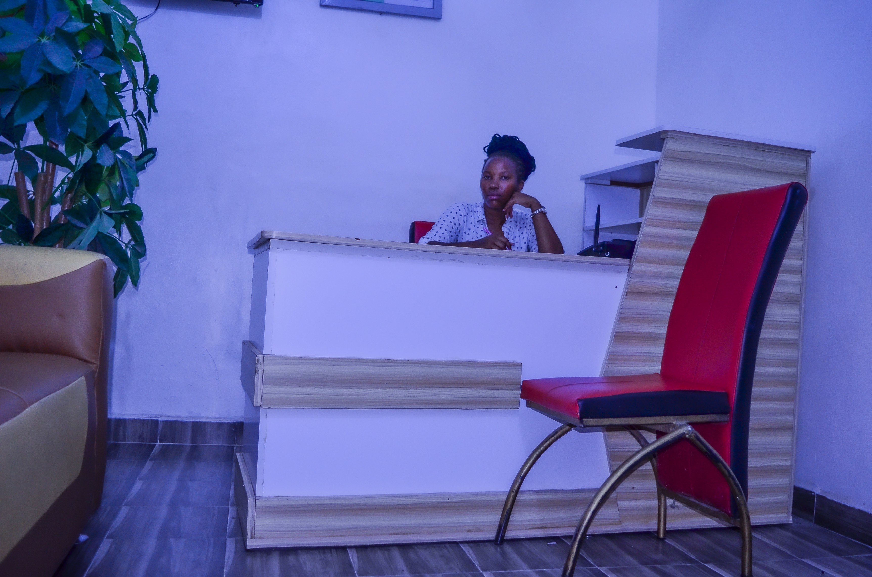 Professional Reception Desk